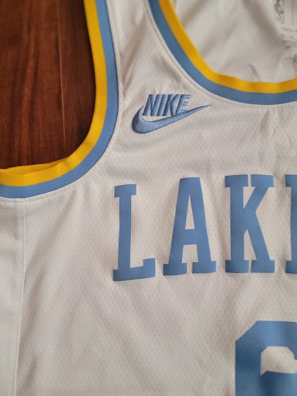 Nike LeBron James #6 LA Lakers/Minneapolis Classic Edition NBA Swingman JERSEY.